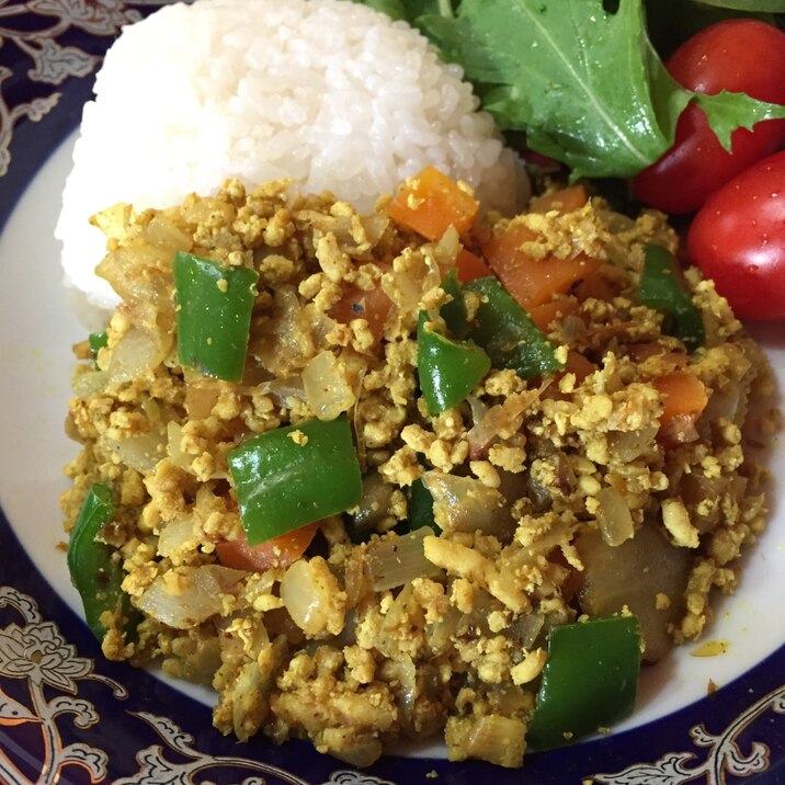 グルテンフリー！カレー粉でヘルシー和風キーマカレー